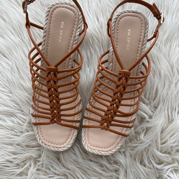 Via Spiga Selma Espadrille Wedge - Picture 3 of 6